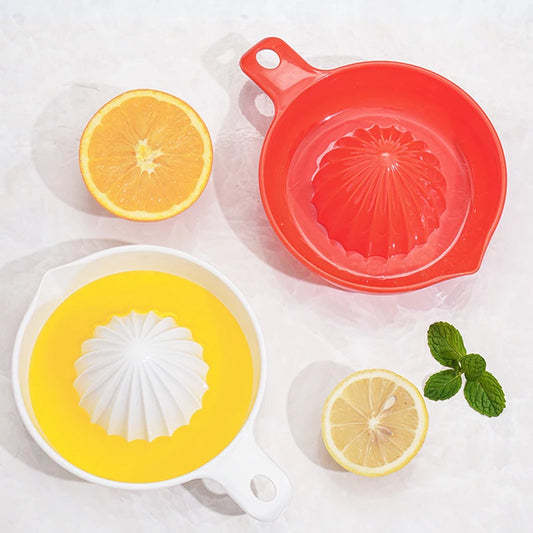 Kitchen Citrus Fruits Squeezer Orange Hand Manual Juicer Kitchen Tools Lemon Orange Juicer Food Grade Plastic Manual Juicer