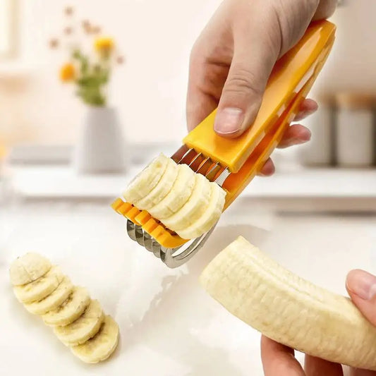 Multifunctional Vegetable Chopper Banana Cucumber Slicer Portable Manual Fruit & Vegetable Cutter Kitchen Gadgets For Home Use