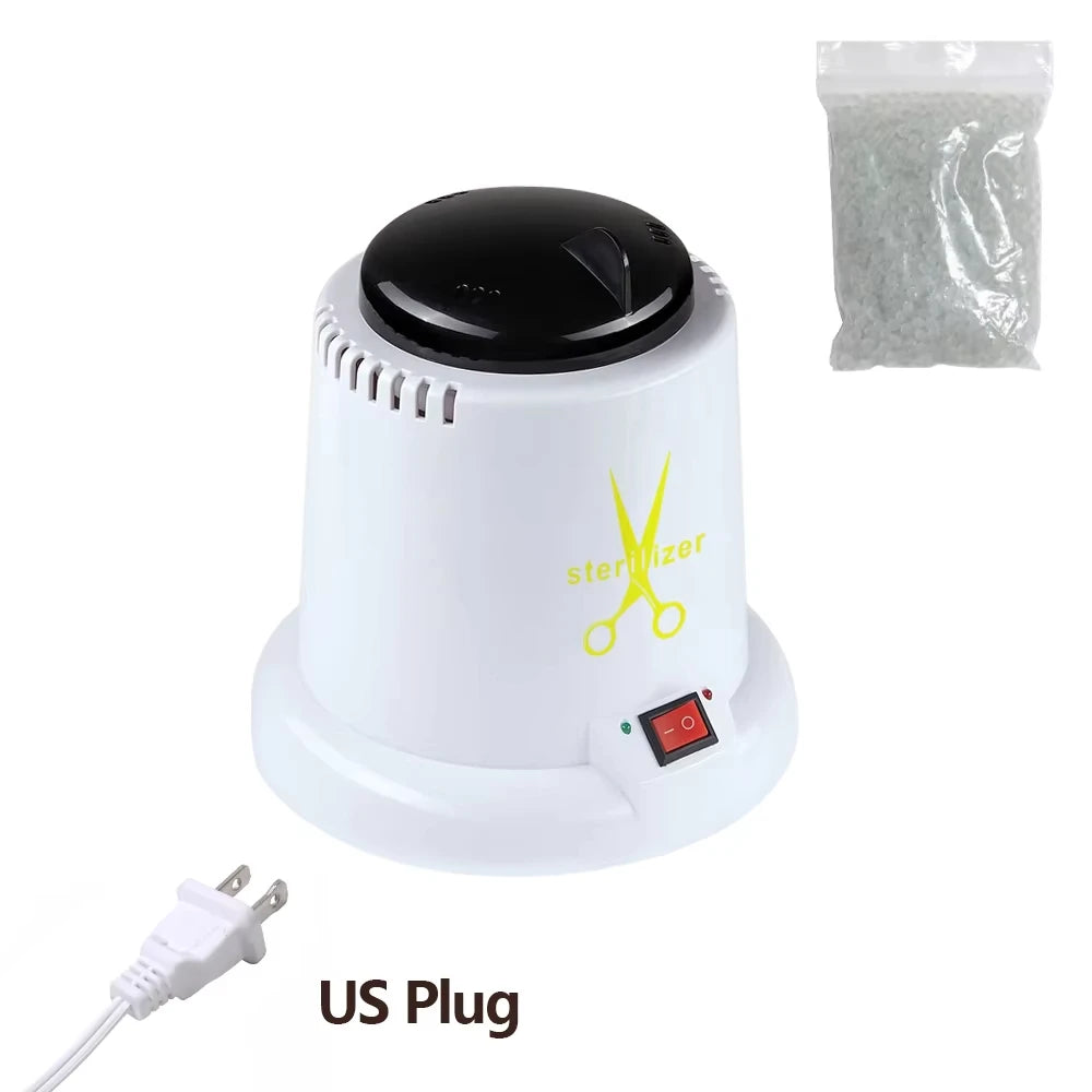 Sterilizer Manicure Equipment Sterilizer Box Pot Nail Art Quartzite Beads High Temperature Glass Ball Tools Nail Art Tools