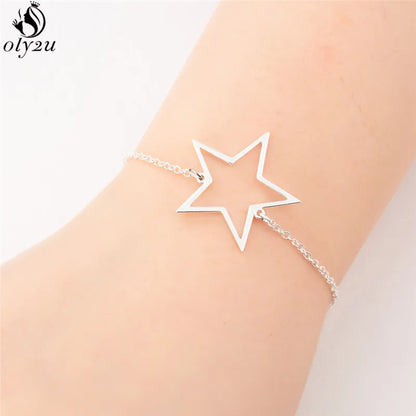 Women Origami Hummingbird Birds Bracelets & Bangles Fashion Round Wave Dog Paw Pendant Bracelet Silver Color pulseira feminina