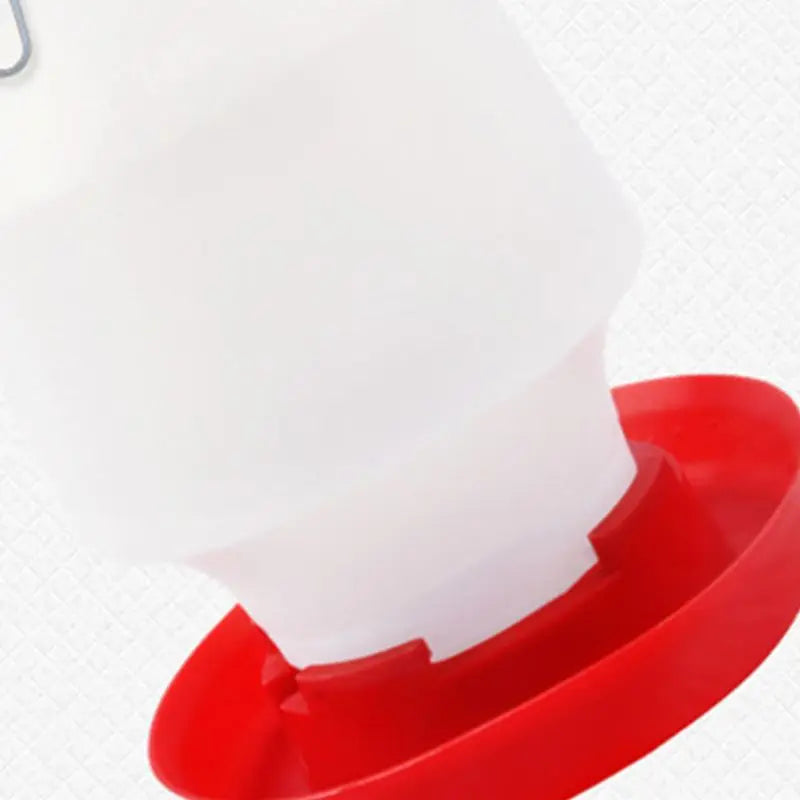 Plastic Poultry Drinker Chick Waterer Hanging Chicken Water Feeder Durable Automatic Water Container for Duck Goose