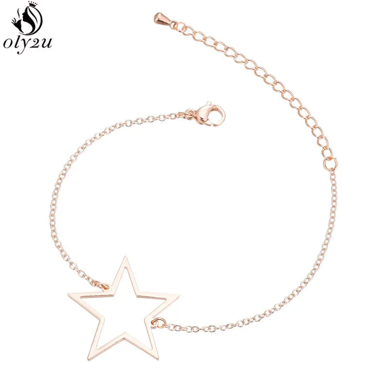 Women Origami Hummingbird Birds Bracelets & Bangles Fashion Round Wave Dog Paw Pendant Bracelet Silver Color pulseira feminina