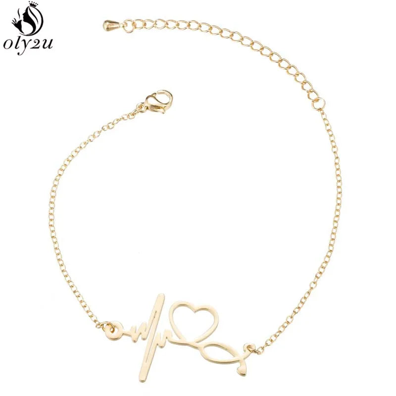 Women Origami Hummingbird Birds Bracelets & Bangles Fashion Round Wave Dog Paw Pendant Bracelet Silver Color pulseira feminina