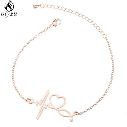 Women Origami Hummingbird Birds Bracelets & Bangles Fashion Round Wave Dog Paw Pendant Bracelet Silver Color pulseira feminina