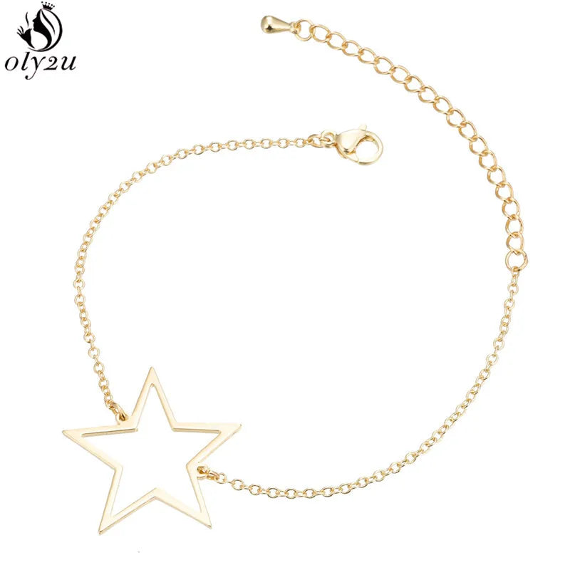 Women Origami Hummingbird Birds Bracelets & Bangles Fashion Round Wave Dog Paw Pendant Bracelet Silver Color pulseira feminina