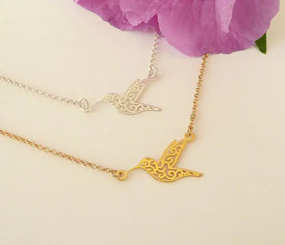 Women Origami Hummingbird Birds Bracelets & Bangles Fashion Round Wave Dog Paw Pendant Bracelet Silver Color pulseira feminina