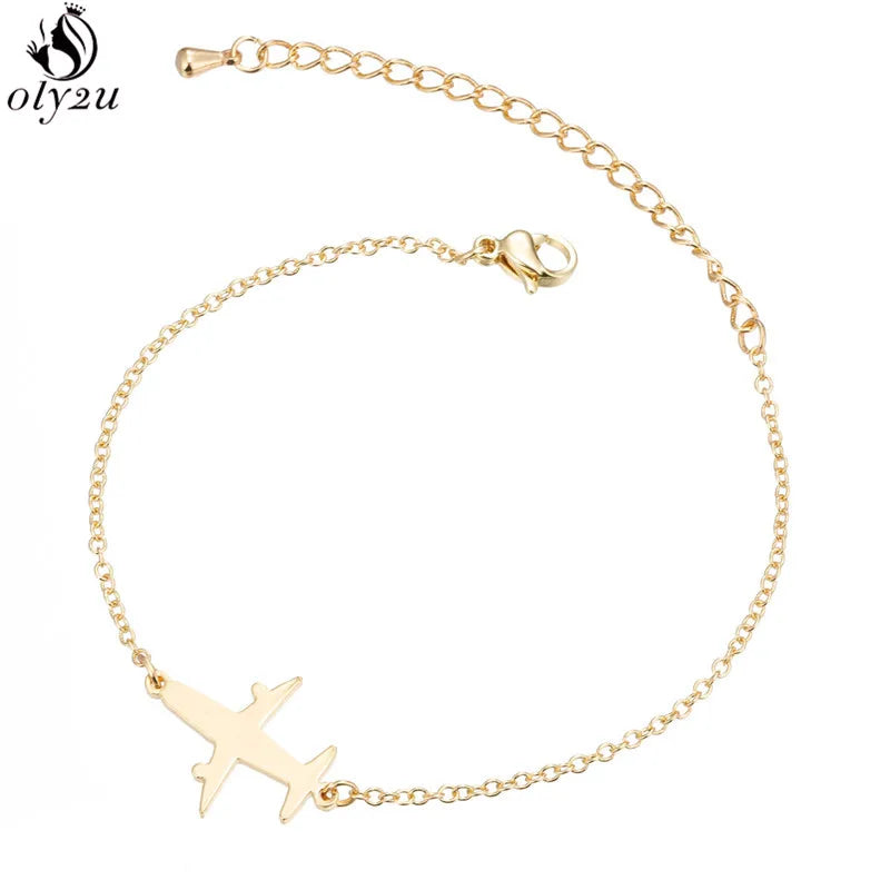 Women Origami Hummingbird Birds Bracelets & Bangles Fashion Round Wave Dog Paw Pendant Bracelet Silver Color pulseira feminina