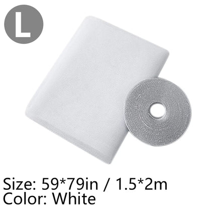 Window Mosquito Net Self-adhesive Anti Mosquito Door Mosquito Mesh DIY Free Cutting Mosquito Net Anti Fly Insect Curtain Screen