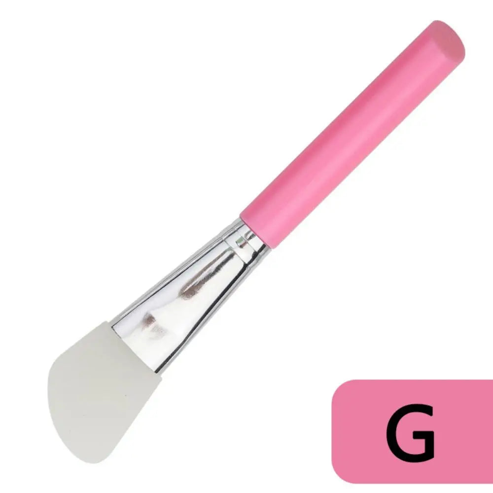 7Pcs DIY Silicone Mask Brush Set Soft Makeup Brush Facial Mud Mixing Brush Skin Care Tools Foundation Liquid Tools Home