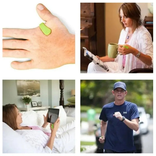 Finger Joint Tiger Point Massage Clip Acupressure Clip Hand Meridian Massager for Headache Migraine Relief Stress Anxiety Care