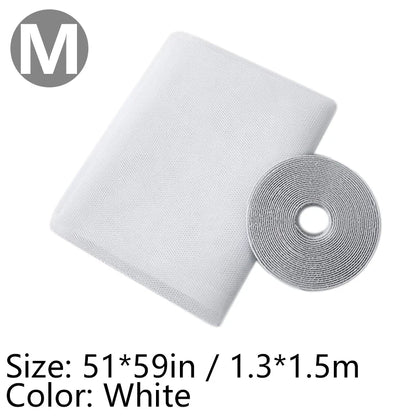 Window Mosquito Net Self-adhesive Anti Mosquito Door Mosquito Mesh DIY Free Cutting Mosquito Net Anti Fly Insect Curtain Screen