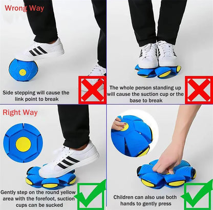 Indestructible Dog Toys Flying Saucer for Aggressive Chewers, Chew-Proof Outdoor Ball, Interactive Training Toy for All Dogs