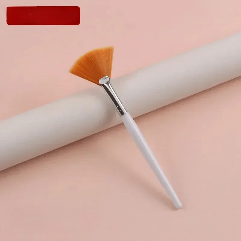 1/3PCS Practical Facial Brushes Fan Makeup Brushes Soft Portable Mask Brushes Cosmetic Tools for Women Ladies Girls Tools set