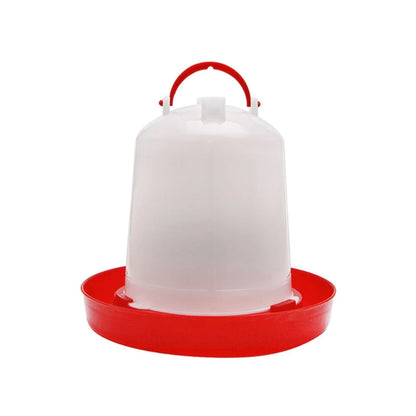 Plastic Poultry Drinker Chick Waterer Hanging Chicken Water Feeder Durable Automatic Water Container for Duck Goose