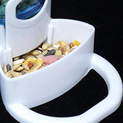 Bird Water Drinker Feeder Container Automatic Pet Feeder Birdcage Hanging Bowl Water Bottle Parrot Drinking Water Food Dispenser