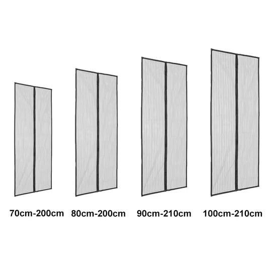 Magnetic Screen Door Curtain Summer Anti-Mosquito Net Fly Insect Screen Mesh Automatic Closing No Punching Easy Installation