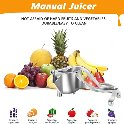 Manual Juicer,Fruit Juice Squeezer,Citrus Squeezer Extractor Tool,Premium Quality Metal Aluminum Alloy Squeezer for Pressing