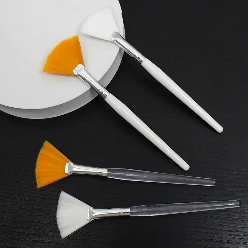 1/3PCS Practical Facial Brushes Fan Makeup Brushes Soft Portable Mask Brushes Cosmetic Tools for Women Ladies Girls Tools set