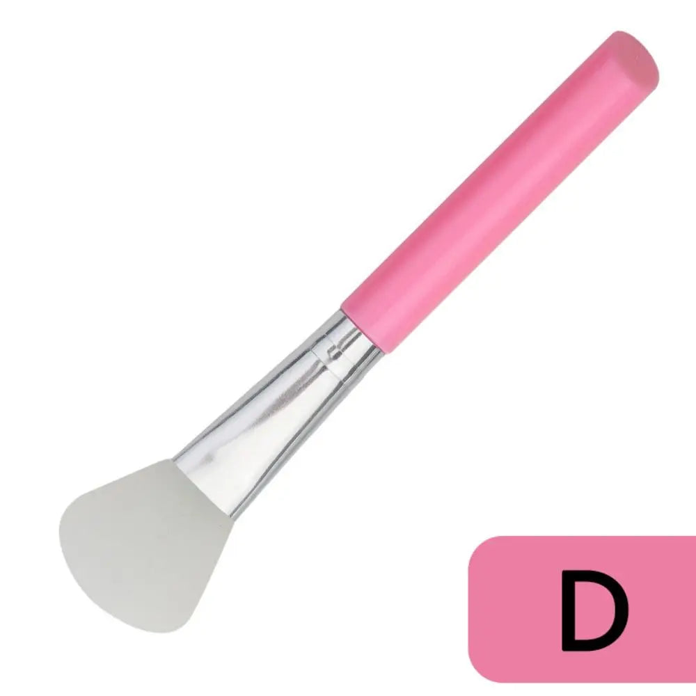 7Pcs DIY Silicone Mask Brush Set Soft Makeup Brush Facial Mud Mixing Brush Skin Care Tools Foundation Liquid Tools Home