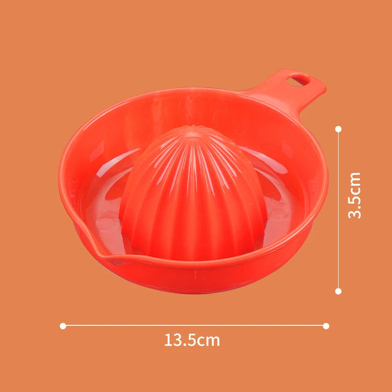 Kitchen Citrus Fruits Squeezer Orange Hand Manual Juicer Kitchen Tools Lemon Orange Juicer Food Grade Plastic Manual Juicer