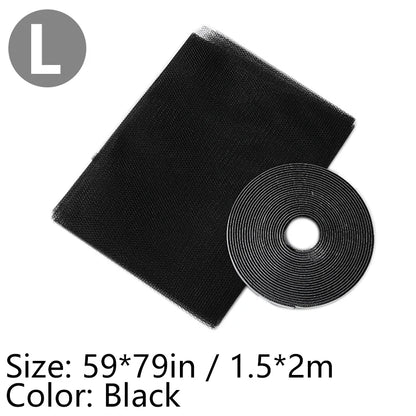 Window Mosquito Net Self-adhesive Anti Mosquito Door Mosquito Mesh DIY Free Cutting Mosquito Net Anti Fly Insect Curtain Screen