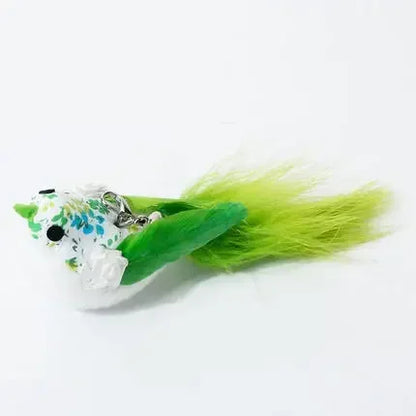 Interactive Cat Toy Handfree Cat Stick Playing Kitten Playing Teaser Wand Toy Suction Cup Bird/Feather Cat Wand Pet Supplies