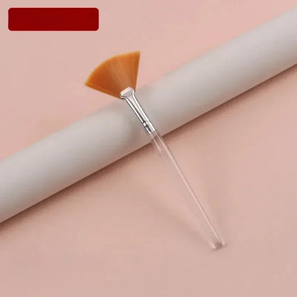 1/3PCS Practical Facial Brushes Fan Makeup Brushes Soft Portable Mask Brushes Cosmetic Tools for Women Ladies Girls Tools set