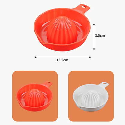 Kitchen Citrus Fruits Squeezer Orange Hand Manual Juicer Kitchen Tools Lemon Orange Juicer Food Grade Plastic Manual Juicer