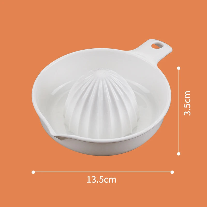 Kitchen Citrus Fruits Squeezer Orange Hand Manual Juicer Kitchen Tools Lemon Orange Juicer Food Grade Plastic Manual Juicer