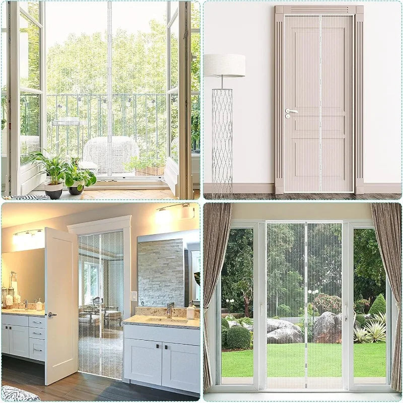 magnetic mosquito net living room curtain antiinsect net ventilation curtain magnetic net automatic door closing screen window