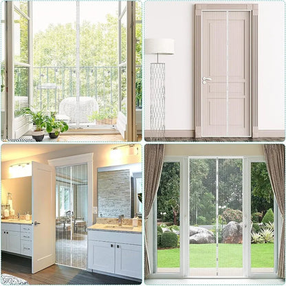 magnetic mosquito net living room curtain antiinsect net ventilation curtain magnetic net automatic door closing screen window