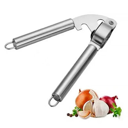 Professional Kitchen Stainless Steel Garlic Press Mincer