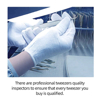 NAGARAKU Eyelash Extension Tweezers False Eyelashes Makeup Stainless Steel Professional Volume Tweezer 3D Accurate Pincet