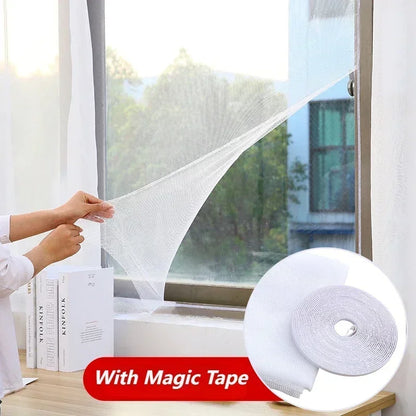 Window Mosquito Net Self-adhesive Anti Mosquito Door Mosquito Mesh DIY Free Cutting Mosquito Net Anti Fly Insect Curtain Screen