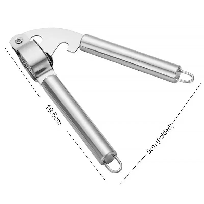 Professional Kitchen Stainless Steel Garlic Press Mincer