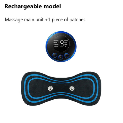 EMS Neck Massage 8 Mode 19 Gears Electric Pulse Neck Massager Relieve Muscle Fatigue Tools Relax For Men&Women