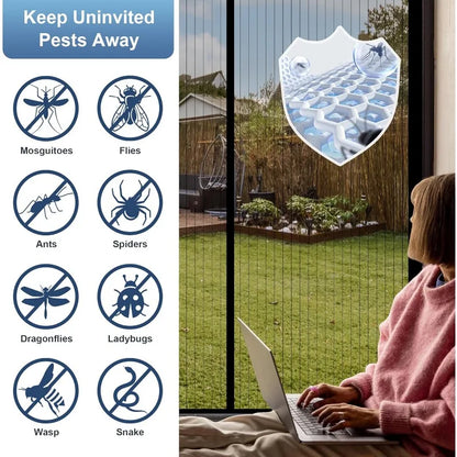 magnetic mosquito net living room curtain antiinsect net ventilation curtain magnetic net automatic door closing screen window