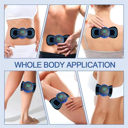 EMS Neck Massage 8 Mode 19 Gears Electric Pulse Neck Massager Relieve Muscle Fatigue Tools Relax For Men&Women