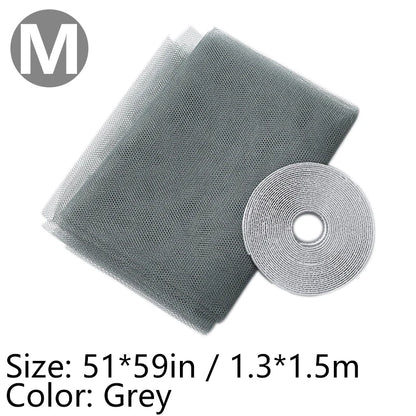 Window Mosquito Net Self-adhesive Anti Mosquito Door Mosquito Mesh DIY Free Cutting Mosquito Net Anti Fly Insect Curtain Screen