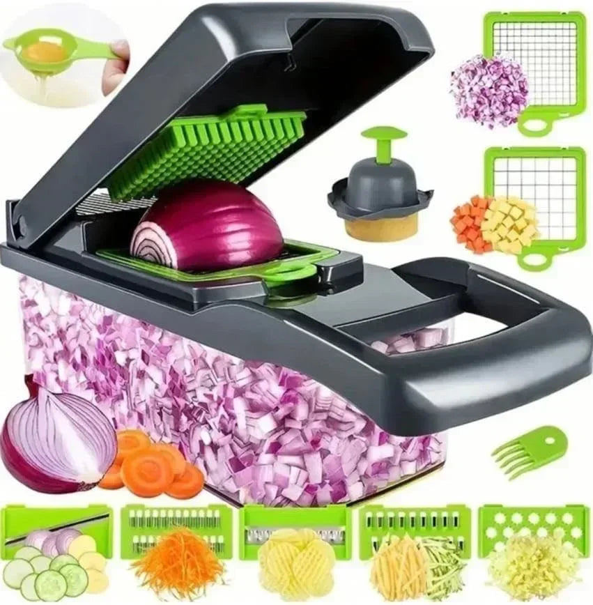 Kitchen vegetable slicer, shredded potato slicer, slicing machine, large capacity multifunctional vegetable slicer