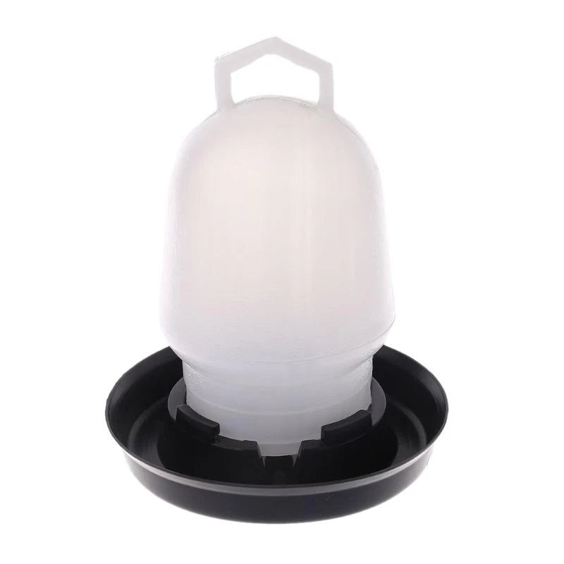 Plastic Poultry Drinker Chick Waterer Hanging Chicken Water Feeder Durable Automatic Water Container for Duck Goose