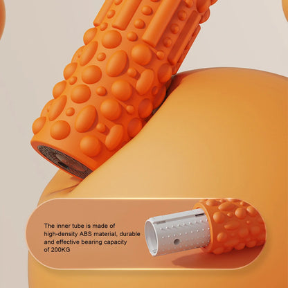 Electric Vibrating Foam Roller Yoga Column Rechargeable Massage Column 5 Modes Exercise Roller for Yoga Pilates