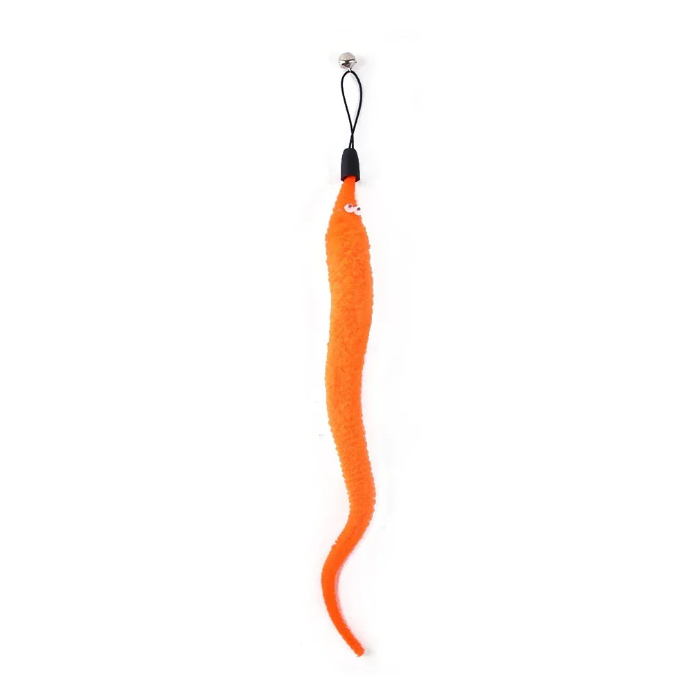 Interactive Cat Toy Handfree Cat Stick Playing Kitten Playing Teaser Wand Toy Suction Cup Bird/Feather Cat Wand Pet Supplies