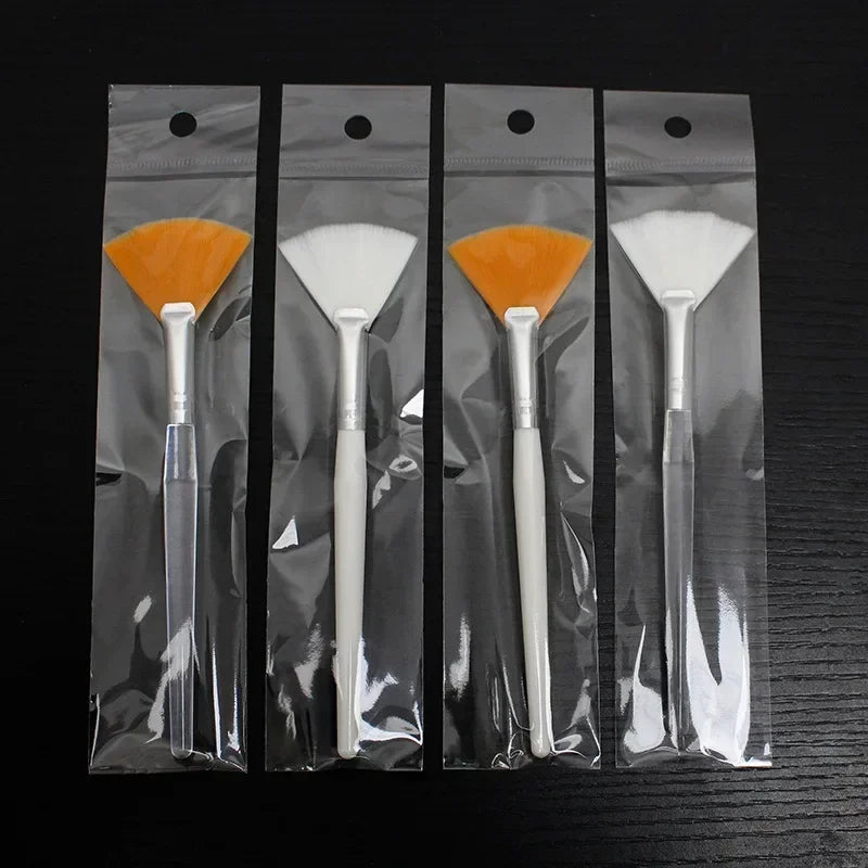 1/3PCS Practical Facial Brushes Fan Makeup Brushes Soft Portable Mask Brushes Cosmetic Tools for Women Ladies Girls Tools set